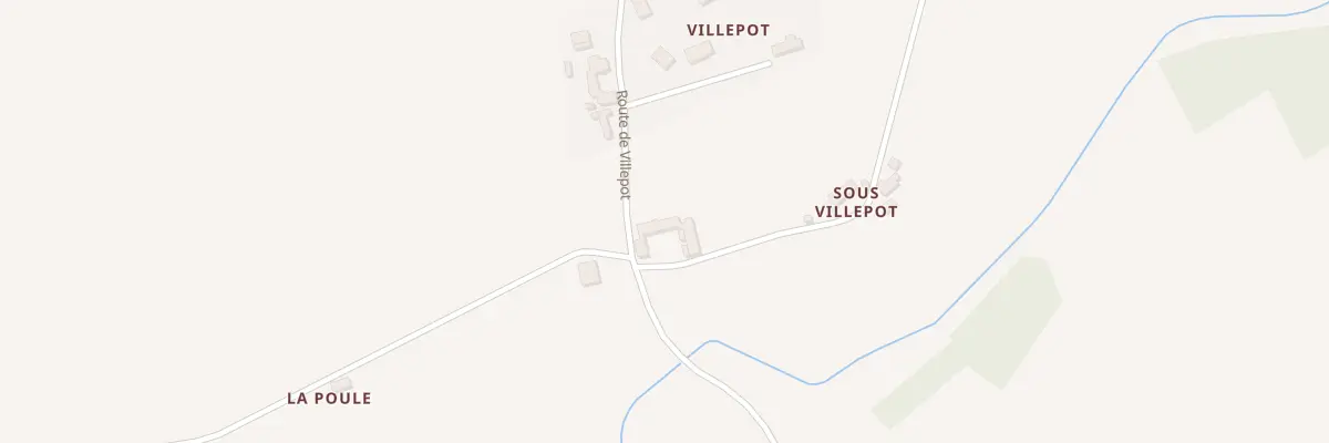 Plan du 1 Che de la Masure à Morée