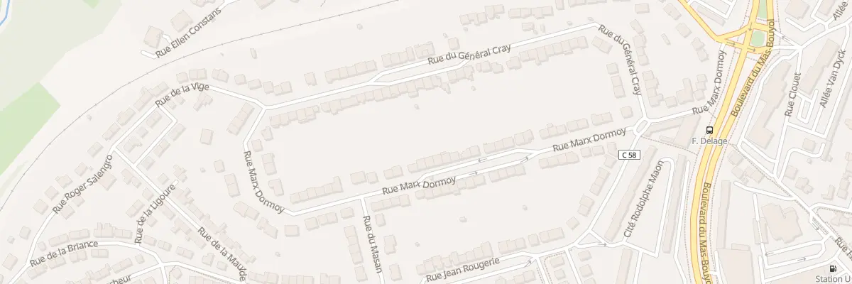 Plan du 50 Rue Marx Dormoy à Limoges