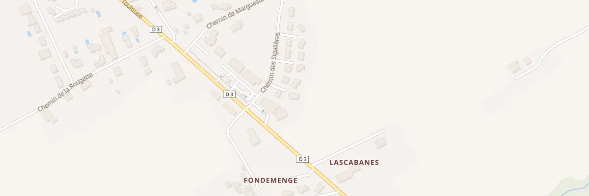 Plan du 5259 Lascabanes à Aucamville