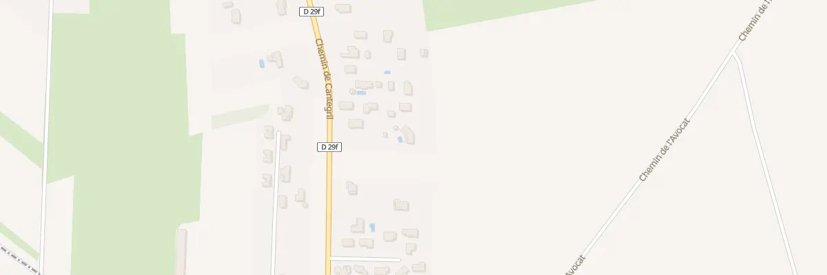 Plan du 826 Che de Cantegril à Larra