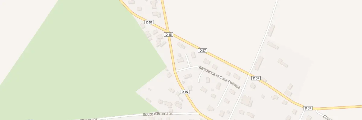 Plan du 1 Res La Cour Pointue à Esteville