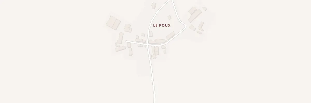 Plan du 12 Le Poux à Saint-Léger-Magnazeix