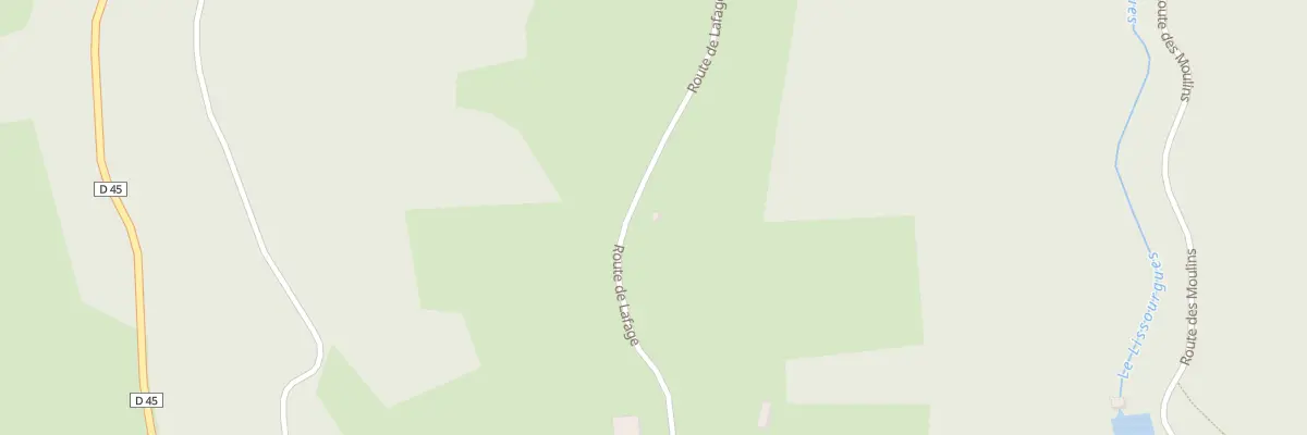 Plan du 44 Rte de Lafage à Carnac-Rouffiac