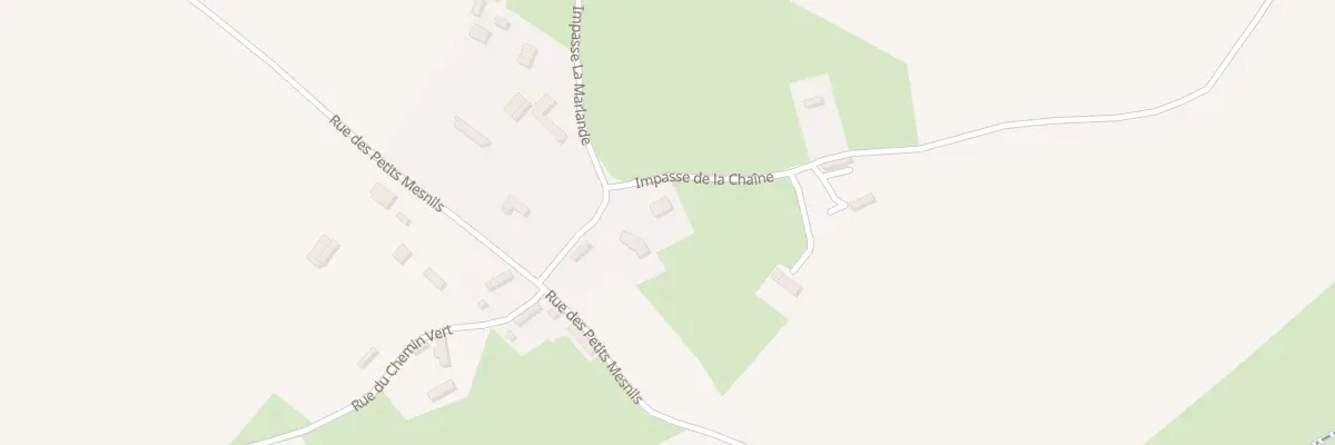 Plan du 30 Imp de la Chaine à La Crique