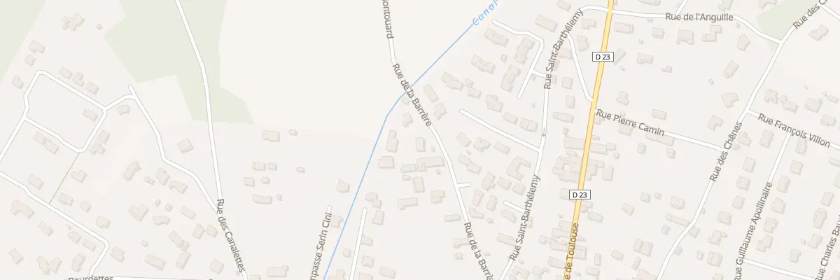 Plan du 17 Rue de la Barrere à Lherm