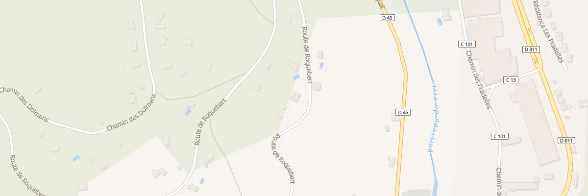 Plan du 5812F Las Costes à Castelfranc