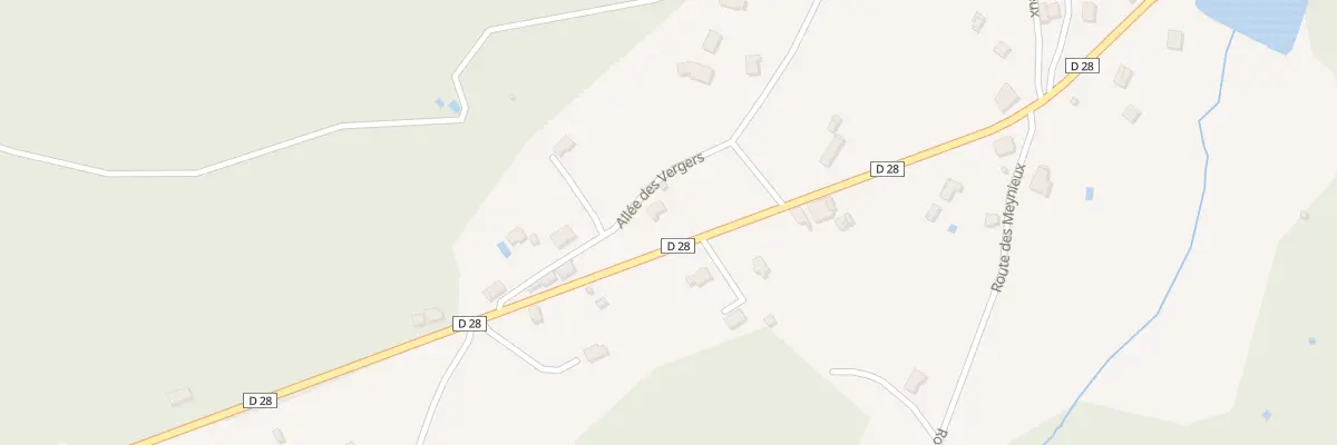 Plan du 25 Rte de la Croix Sénamaud à Saint-Jouvent