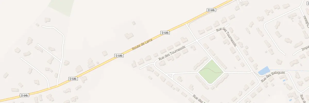 Plan du 10 Rue des Tournesols à Larra