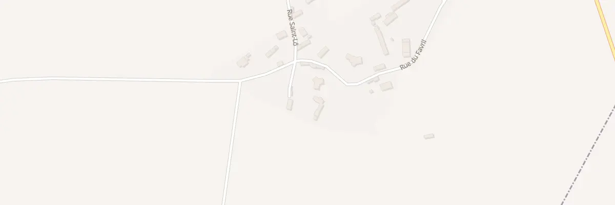 Plan du 1 Rue du Poirier Brule à Chavigny-Bailleul