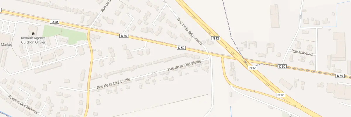 Plan du 11 Cité Vieilles à Nonancourt