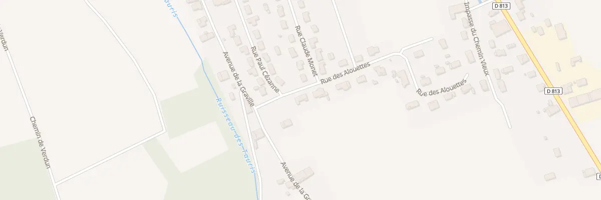 Plan du 2 Rue des Alouettes à Finhan