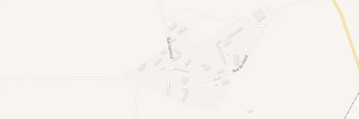 Plan du 2 Rue Saint Lo à Chavigny-Bailleul