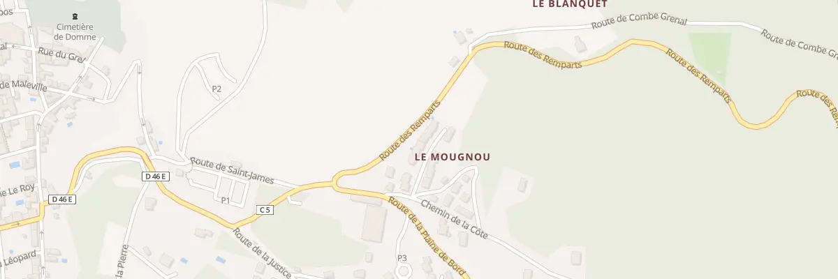Plan du 102 Le Mougnou à Domme