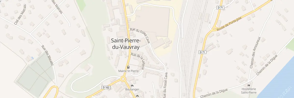Plan du 19 Rue du Fosse Cave à Saint-Pierre-du-Vauvray