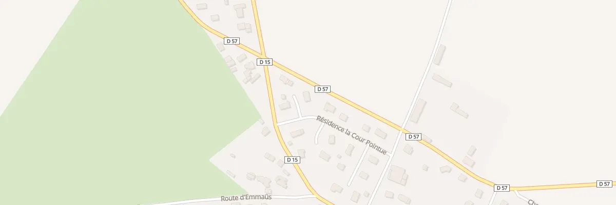 Plan du 3 Res La Cour Pointue à Esteville