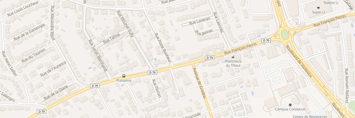 Plan du 346 Rue François Perrin à Limoges