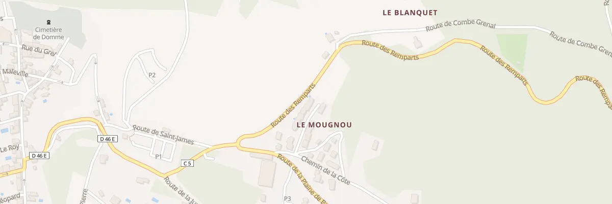 Plan du 104 Le Mougnou à Domme