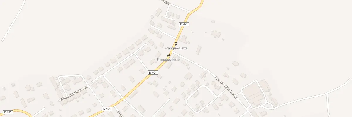 Plan du 855 Rue du Clos Vivier à Boos
