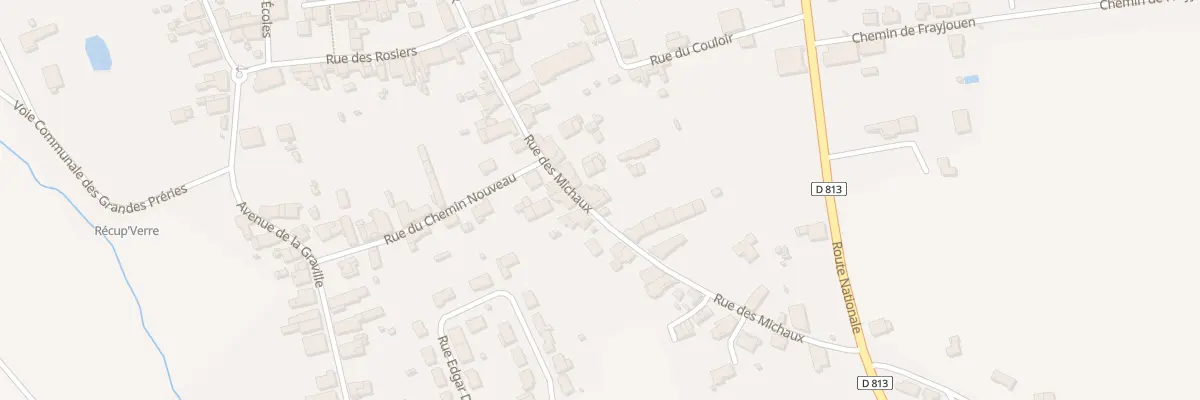 Plan du 35 Rue des Michaux à Finhan