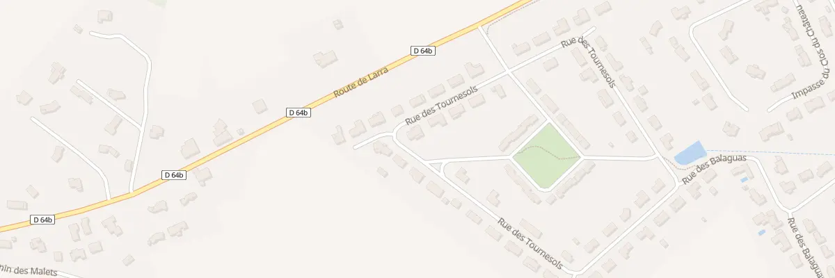 Plan du 9 Rue des Tournesols à Larra