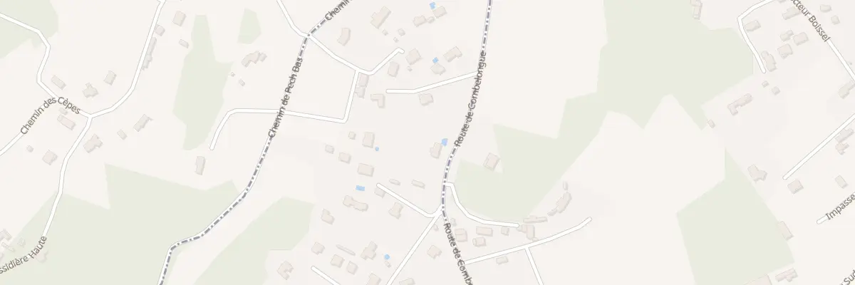Plan du 4195 Rte de Combelongue à Vitrac