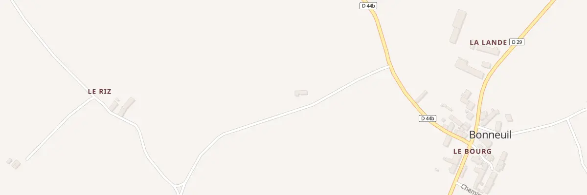 Plan du 5068 Les Clous à Bonneuil