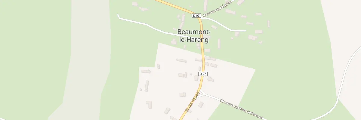 Plan du 1305 Rte d’Eawy à Beaumont-le-Hareng