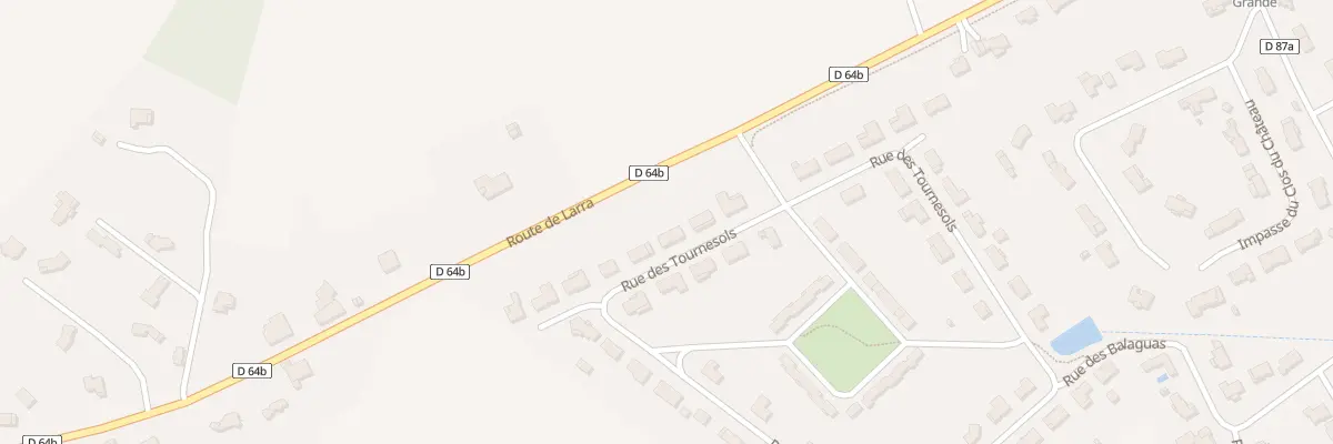 Plan du 6 Rue des Tournesols à Larra
