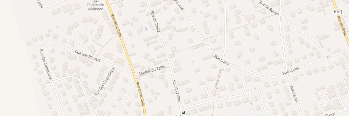 Plan du 38 Rue du Taillis à Pîtres