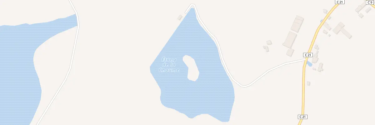 Plan du 5153 Etang de la Chaume à Saint-Martin-le-Mault