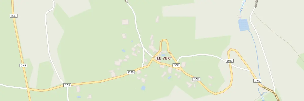 Plan du 5697 Le Vert à Carnac-Rouffiac