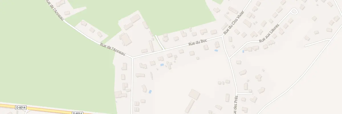 Plan du 110 Rue du Clos Vivier à Boos