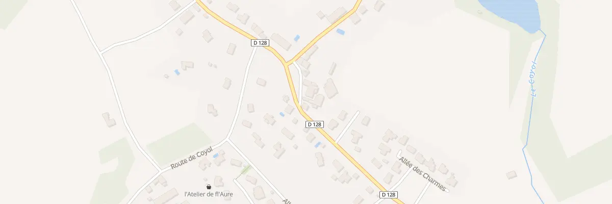 Plan du 68T Rue de la Garde à Couzeix