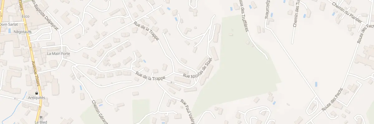 Plan du 1 Rue Nicolas de Stael à Sarlat-la-Canéda
