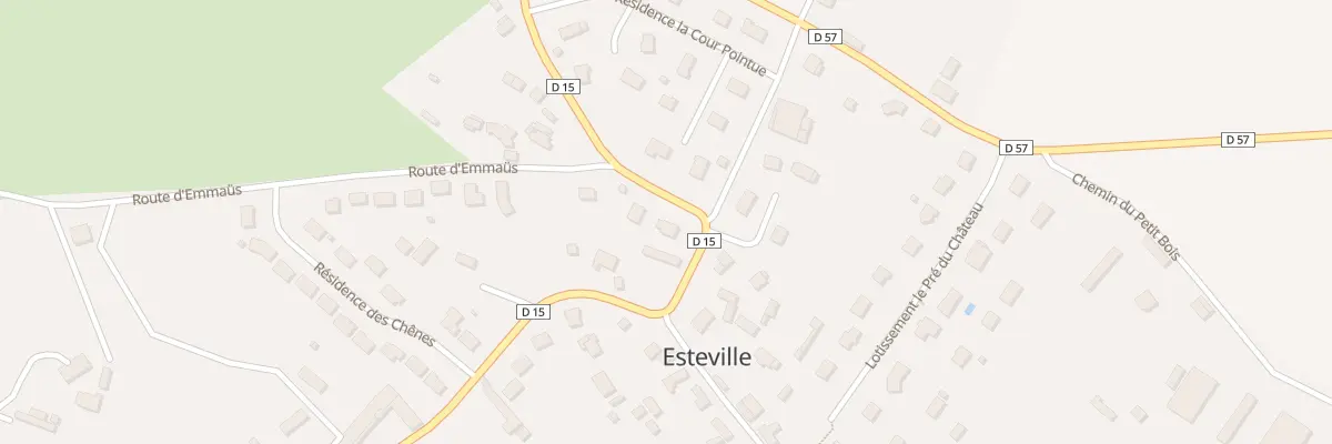 Plan du 27 Rue de la Forge à Esteville