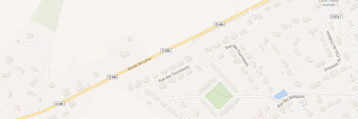 Plan du 4 Rue des Tournesols à Larra