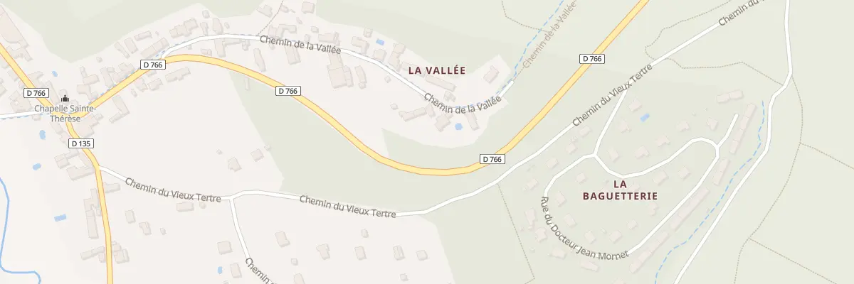 Plan du 17 Che de la Vallee à Valencisse