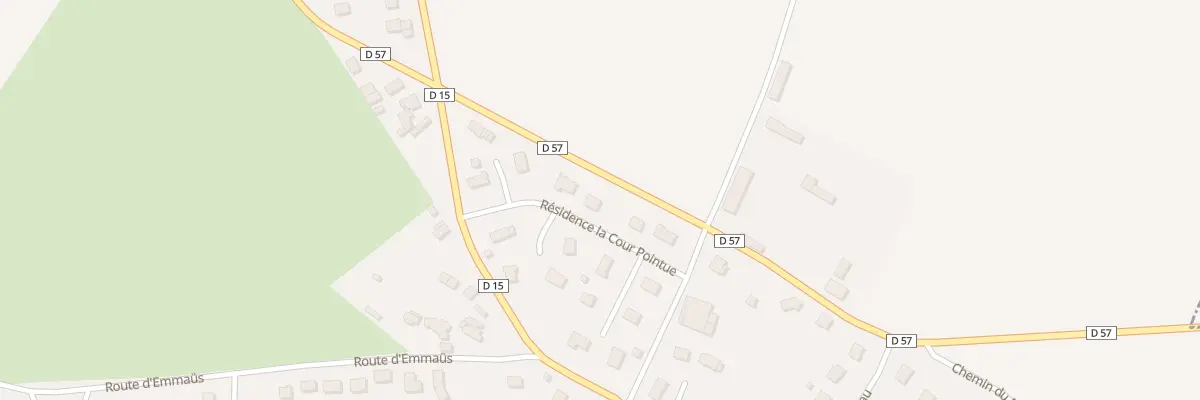 Plan du 5 Res La Cour Pointue à Esteville
