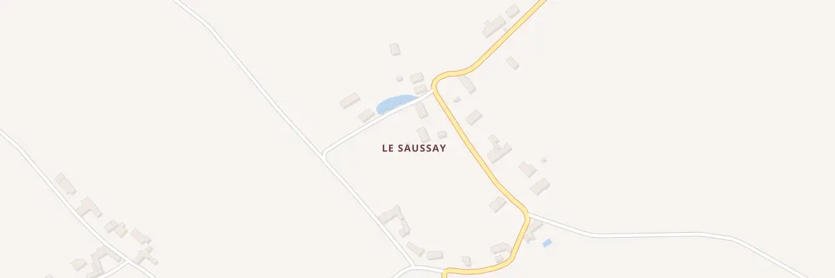 Plan du 6B Le Saussay à Gohory