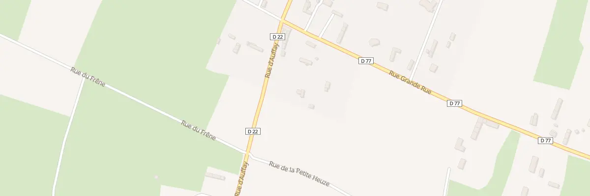 Plan du 1561 Rue d’Auffay aux Grandes-Ventes