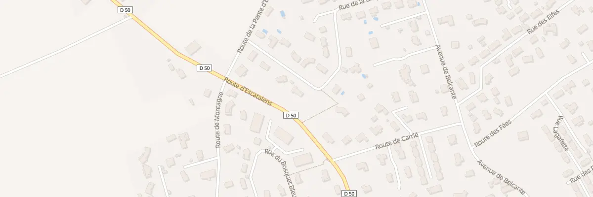 Plan du 8 Rue de la Briqueterie à Montech