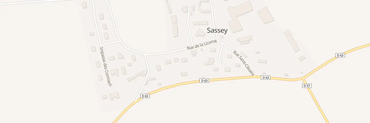 Plan du 3 Sassey à Sassey