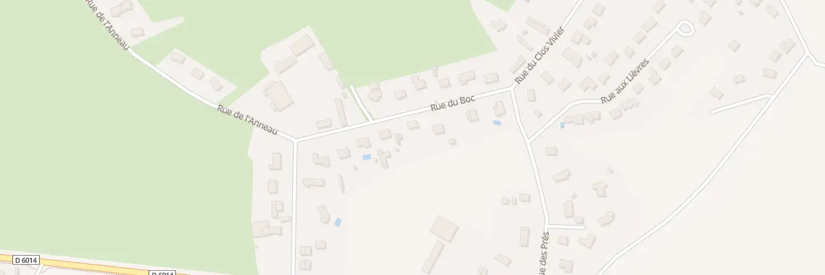 Plan du 136 Rue du Clos Vivier à Boos