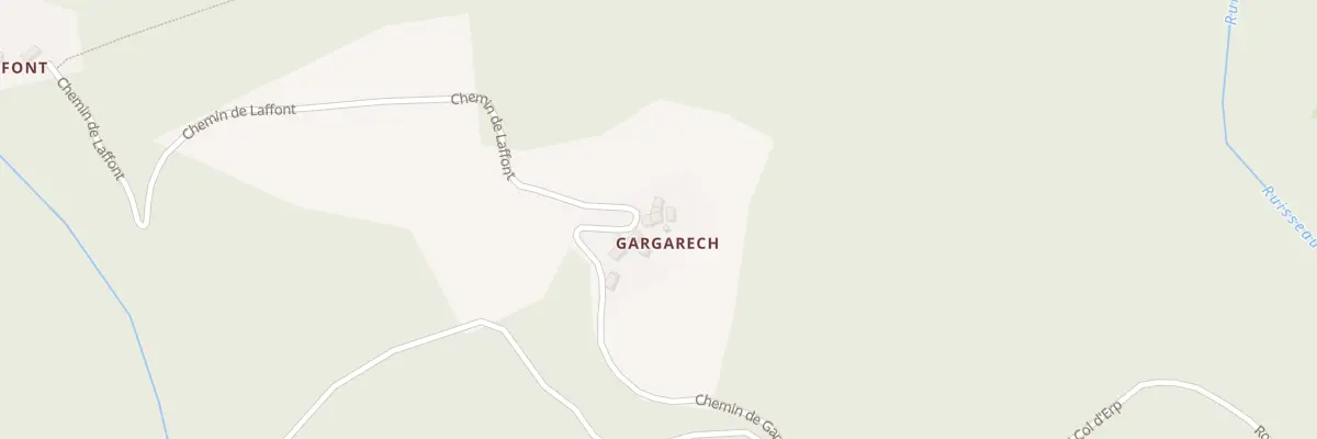Plan du 101 Gargarech à Rivèrenert