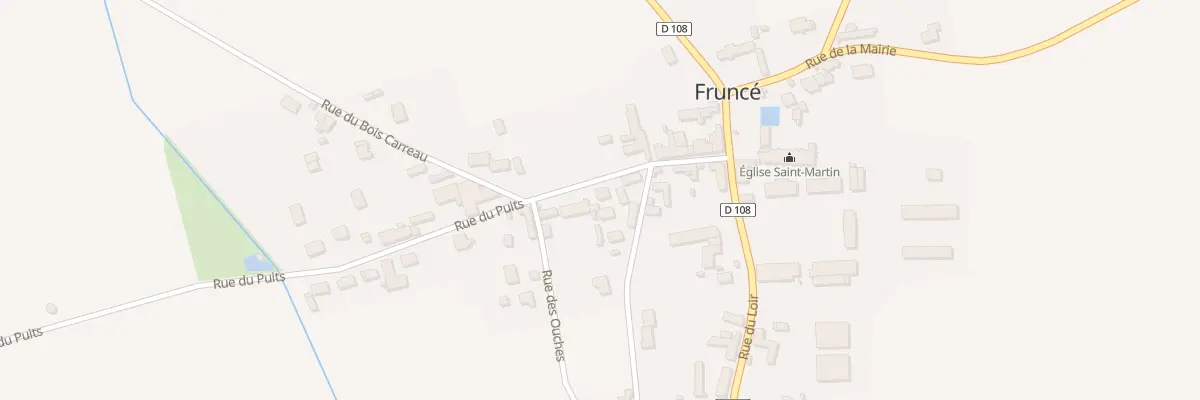 Plan du 5 Rue du Puits à Fruncé