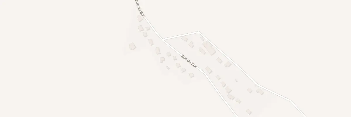 Plan du 430 Rue du Boc à Boos