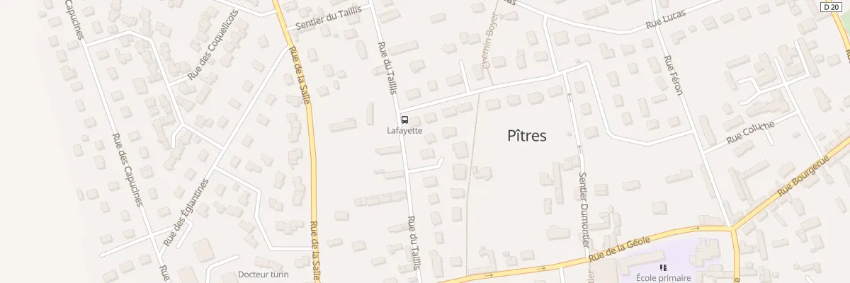 Plan du 24 Rue du Taillis à Pîtres