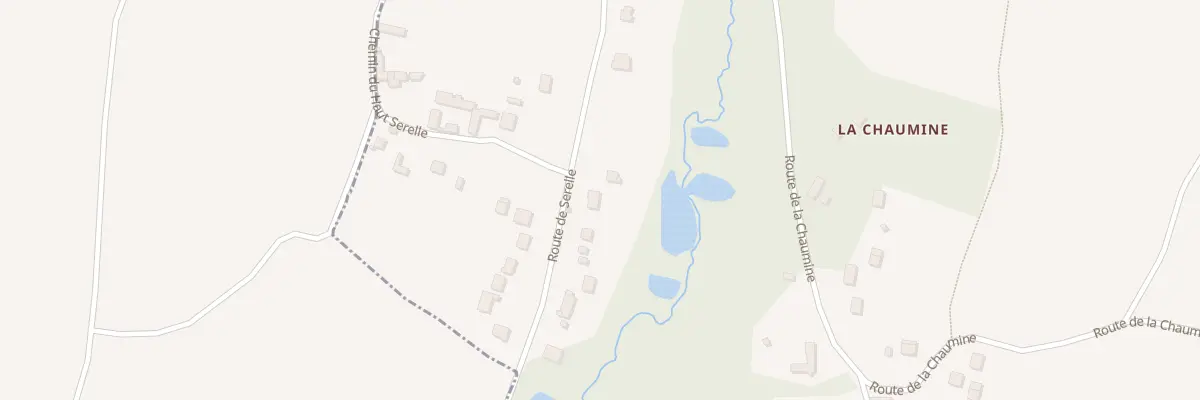 Plan du 15 Rte de Serelle à Angé