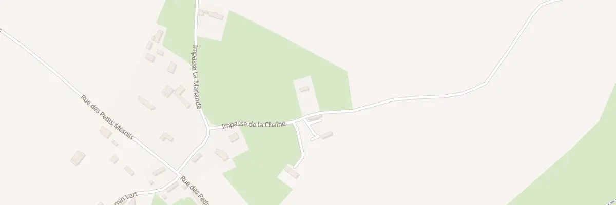 Plan du 153 Imp de la Chaine à La Crique