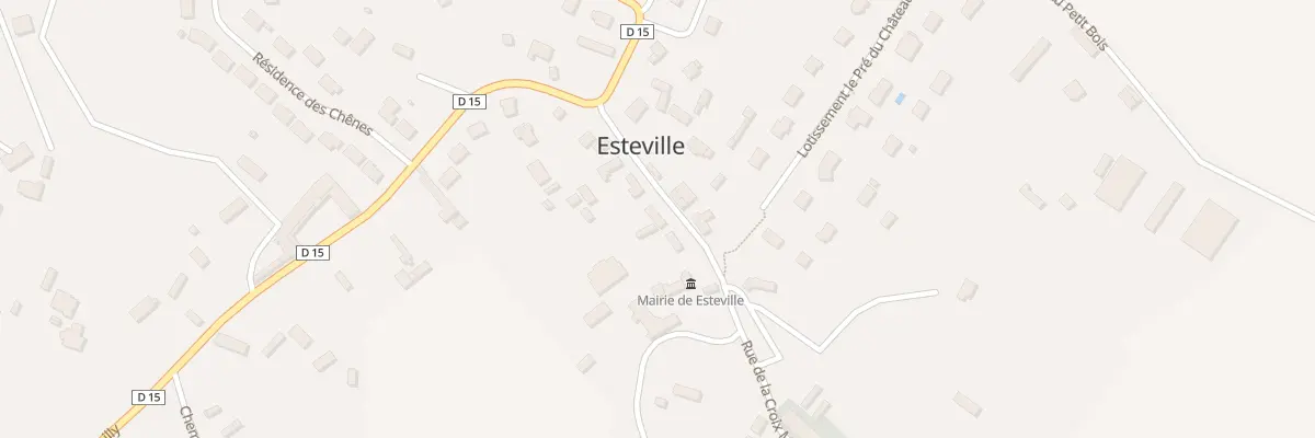 Plan du 5009 Le Village à Esteville